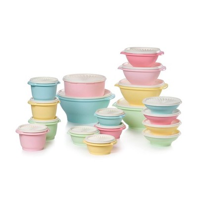 Tupperware Heritage Collection 36 Piece Food Storage Set