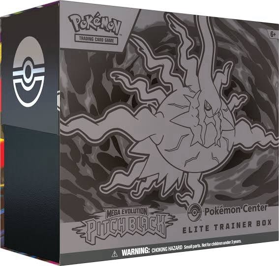 **PRESALE** POKEMON Mega Evolution Elite Trainer Box PITCH BLACK - CONFIRMED ✅ 