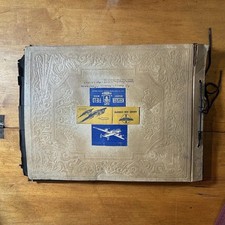 WWII Army Air Corps Scrapbook 1945 Sought After Pamphlets Photos Newspapers Etc