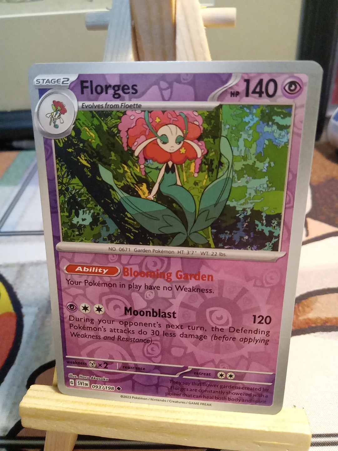 Pokemon FLORGES #093