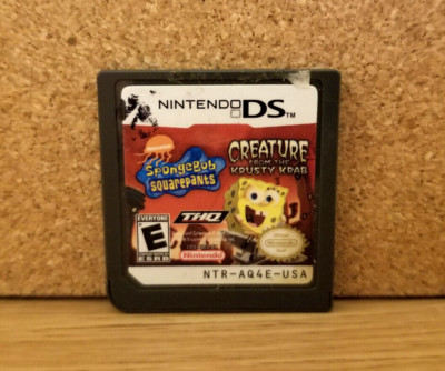 SpongeBob SquarePants: Creature from the Krusty Krab (Nintendo DS, 2006) NDS