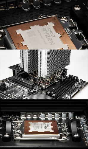 AM5 Guard Metalowa podkładka termiczna Pasta chłodząca Ochrona procesora do AMD 7950X 7600X - Zdjęcie 7 z 8