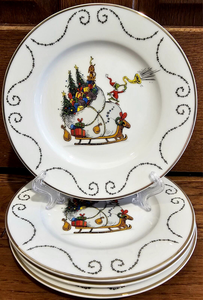 The Grinch Dinner Plate Set of 12