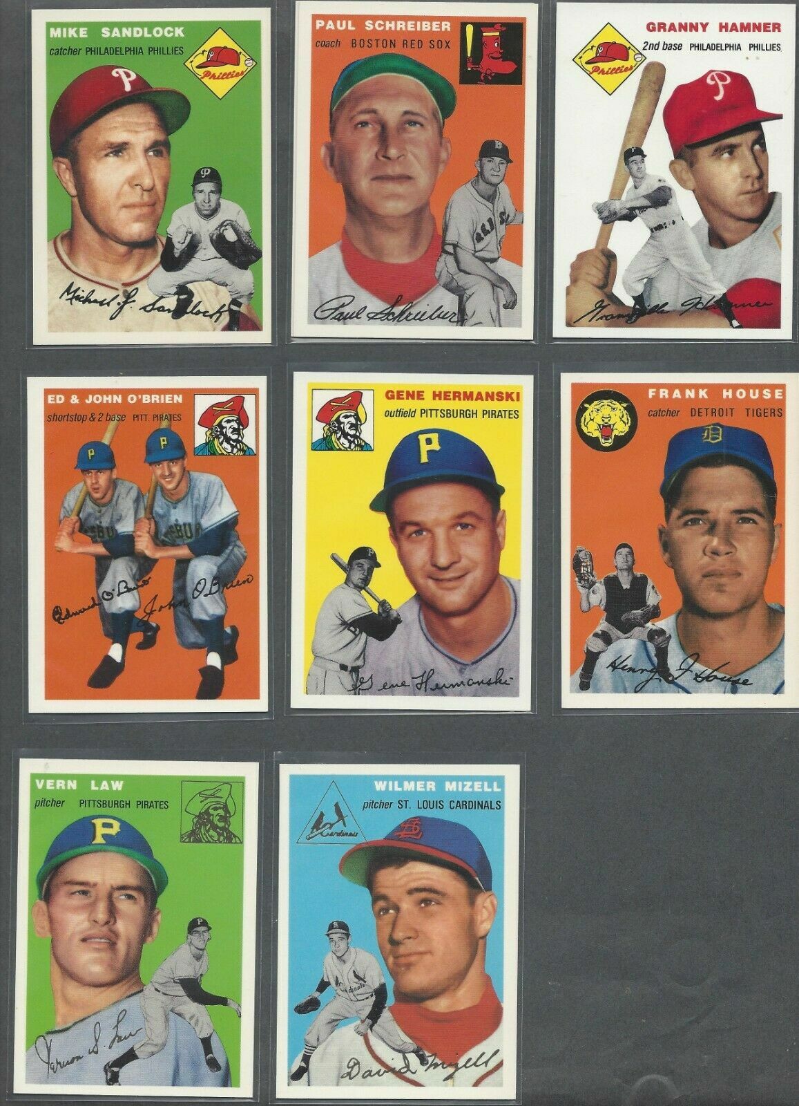 1994 TOPPS ARCHIVES (1954 REPRINT) THE ULTIMATE SERIES  w GOLD PARALLELS-U PICK!
