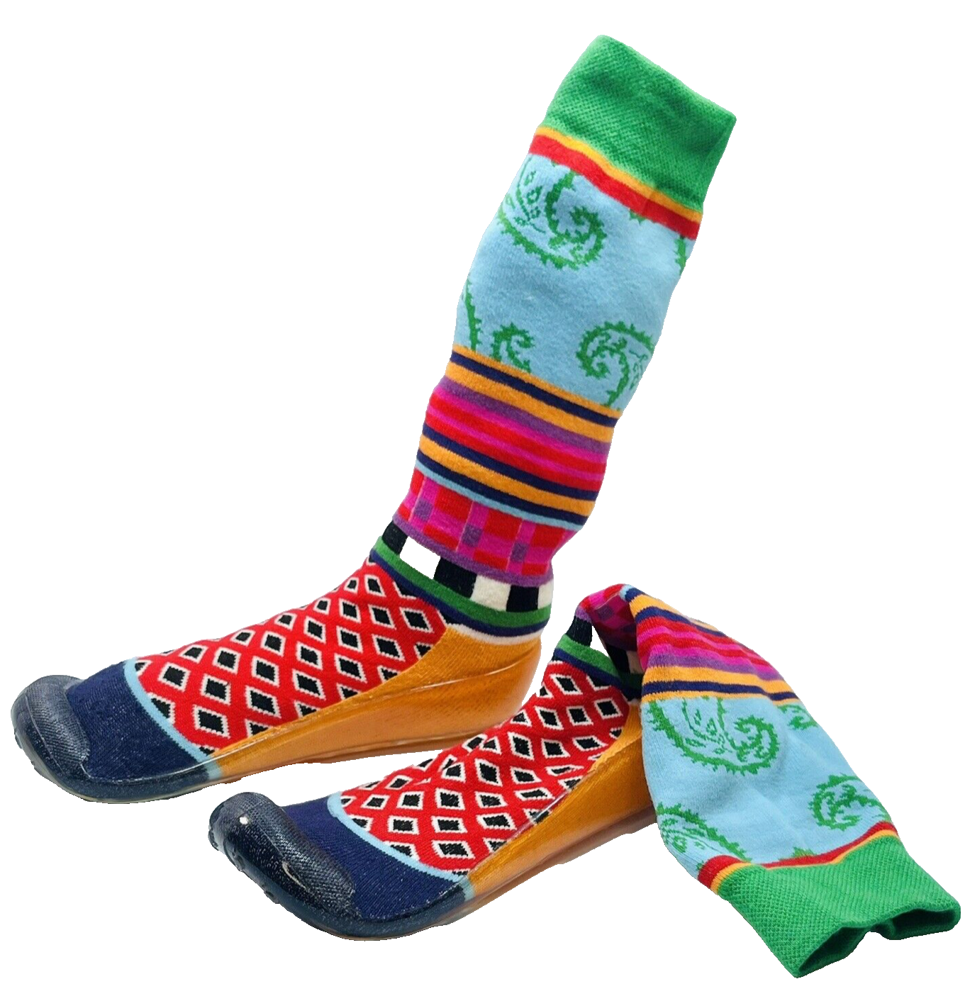 SAOLA Dub & Drino pantofole seriamente sciocche unisex suola gomma colorata Eu 36 37 US 6