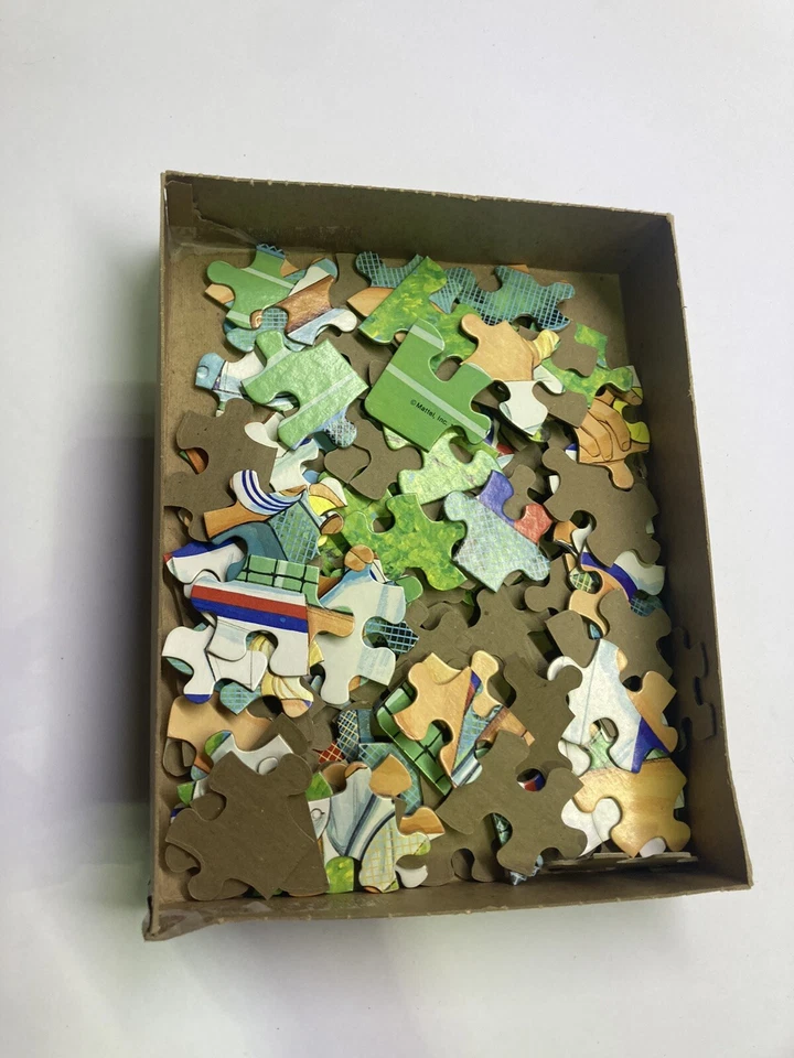 Винтаж 1982 «Tennis Whiz» Барби 100 штук Whitman головоломка полный комплект! - Изображение 4 из 4