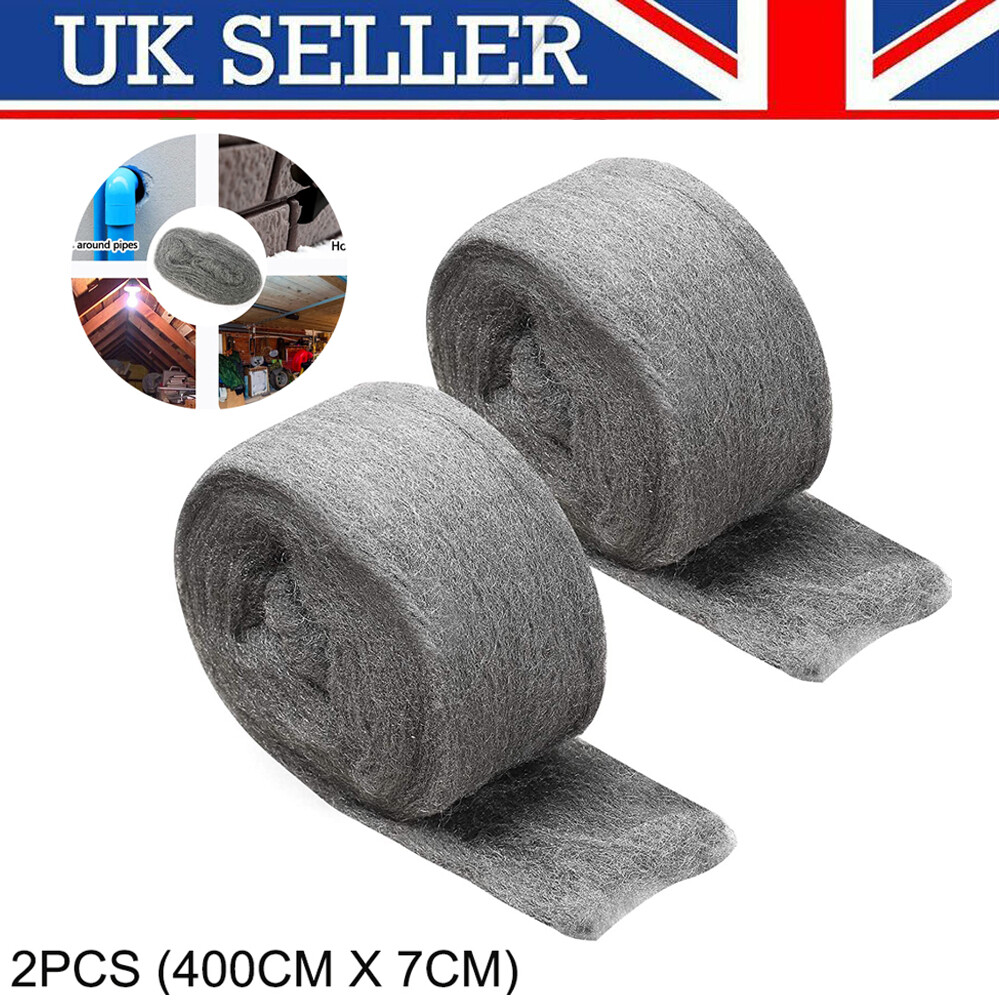 2Pcs Steel Wool Mice Wire Wool Mice Grade 0000 Steel Wool For Cleaning Closing eBay