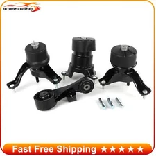 4x Auto Trans Engine Motor & Transmission Mount For 2012-2017 Toyota Camry 2.5L