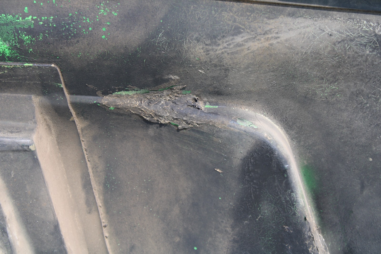 1968 1969 Corvette General Motors Original Factory L-88 Black Fiberglass Hood