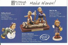 3 THREE M. I. Hummel MAKE WAVES!-- PROMO Postcards post cards  Postkarte