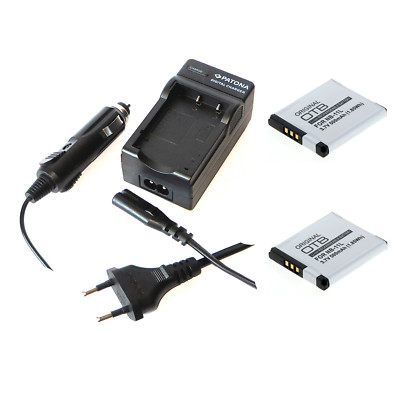 2 Stück Akku Ersatzakku und Ladegerät für Canon Ixus 147 und Ixus 160 NB-11LH