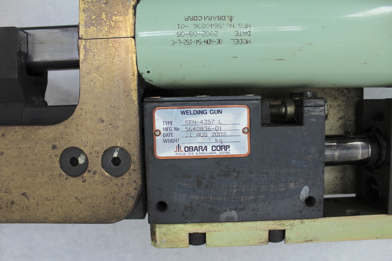 Obara Corp. Welding Gun SEN4357 L Spot Welder 4.5" Throat 4" Opening