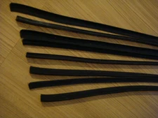 MAZDA RX3 808 323 SEDAN COUPE HATCH INNER OUTER WINDOW GLASS DOOR SEAL NEW 4PCS