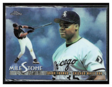 1998 Topps Chrome Mile Stone #MS10 Frank Thomas