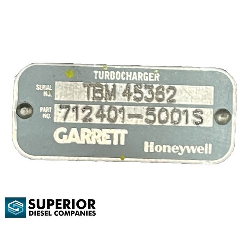 712401-5001 Garrett CAT C12 Center Housing Rotating Assembly - Picture 7 of 7