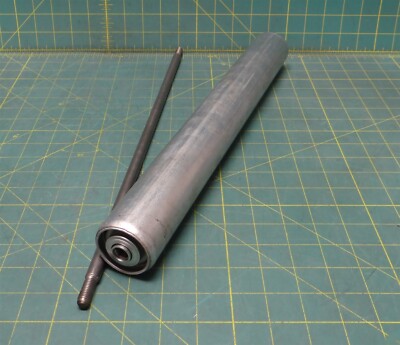 1.98'' Diameter Gravity Conveyor Roller, 16.25'' Width, with Threaded Axle