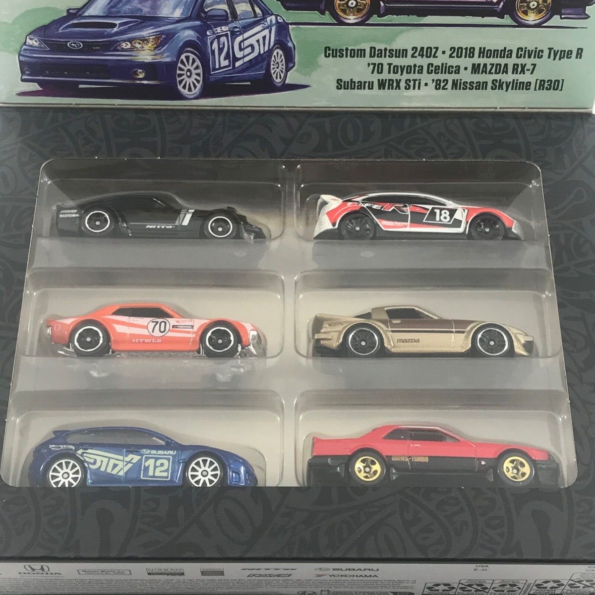 6個セット　ホットウィール　 Limited Edition Amazon.com: Japanese Import 6 Piece Set Diecast Model Cars