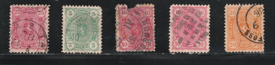 Finland Lot 6 - Postage: (Stamp details below) Scott 2023 Catalog Value $24.40 - Image 2 of 4