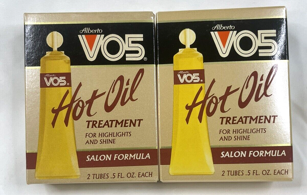 Vintage Alberto V05 Hot Oil Treatment for Highlights Shine Salon Formula 4 tubes Vintage Alberto V05 Hot Oil Treatment for Highlights Shine Salon Formula 4 tubes