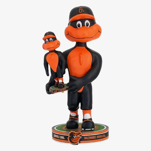 Oriole Bird Baltimore Orioles Bobble Dubblz Bobblehead MLB Baseball