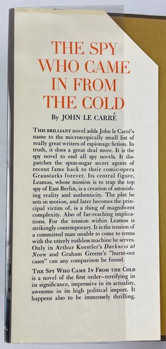 The Spy Who Came in from the Cold, John Le Carré, 1964, 1st American Ed, HCDJ - Picture 4 of 15