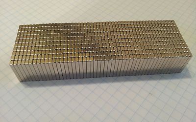 100 NEODYMIUM magnets. 3/4'' x 3/16'' x 1/8'' super strong rare earth magnets. N52