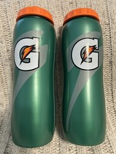 Gatorade 32 Oz Contour Squeeze Sport Water Bottle Workout Fitness, 2 Pack