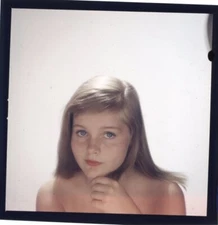 Carol Lynley late 1950's Starlet Photo Shoot Original 2.25 x 2.25 Transparency