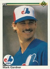 FREE SHIPPING-MINT-1990 Upper Deck Mark Gardner #743 EXPOS PLUS BONUS CARDS