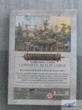 Lumineth Realm-Lords Warscroll cards High Elves Games Workshop AoS Age of Sigmar