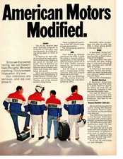 1968 AMERICAN MOTORS MODIFIED / REBEL, JAVELIN, AMX, RAMBLER ~ ORIGINAL PRINT AD