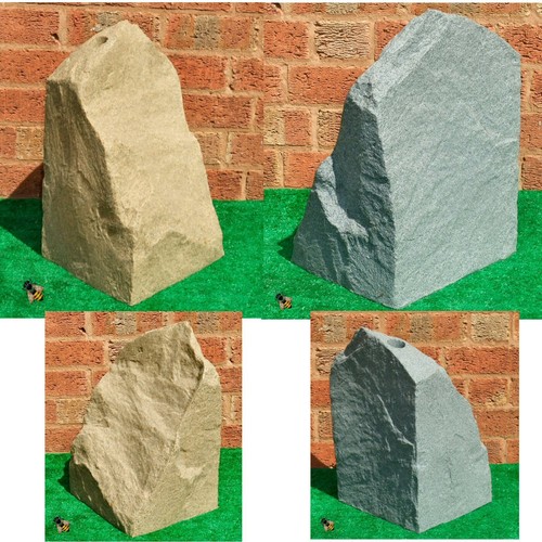 Artificial Rock Stone Garden Rockery Ornament Landscaping Patio Lawn Decor Pond eBay