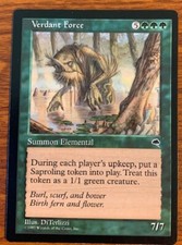 MTG Tempest Verdant Force  