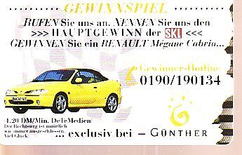 Telephone card Germany R 02 /1998 well preserved + undamaged (internal:2102) - Picture 1 of 1