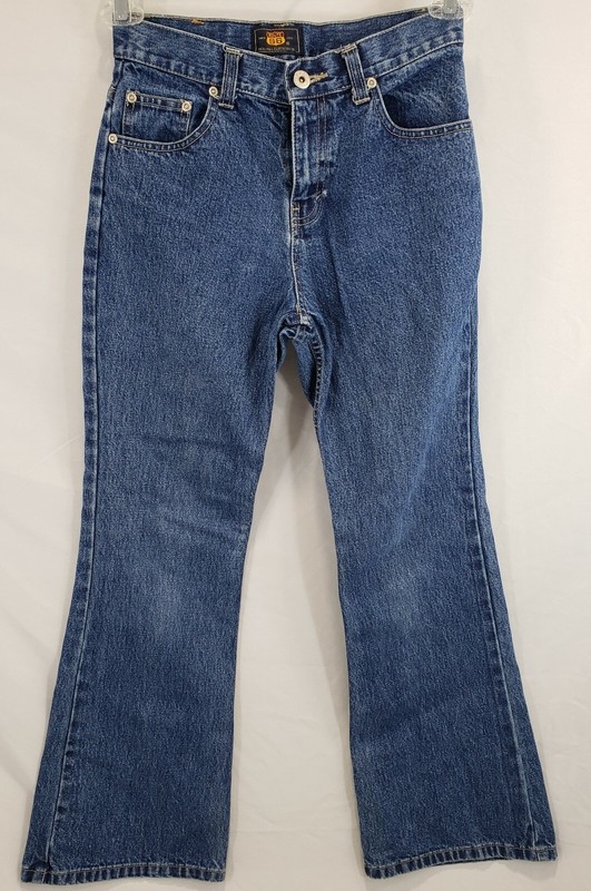 Route 66 Jeans Girl's Size 14 Regular Denim Belt Loops 5 Pockets Gently Used