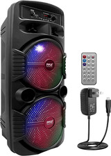 Portable Bluetooth PA Speaker System - 600W Rechargeable Outdoor Bluetooth Speak