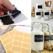 Sticker Craft Kitchen Jar Label Storage Bottle Sticker On S1Z8 Blackboard T1Y1