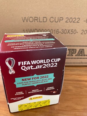 2022 Panini World Cup Qatar Factory sealed case of 30 boxes - 50