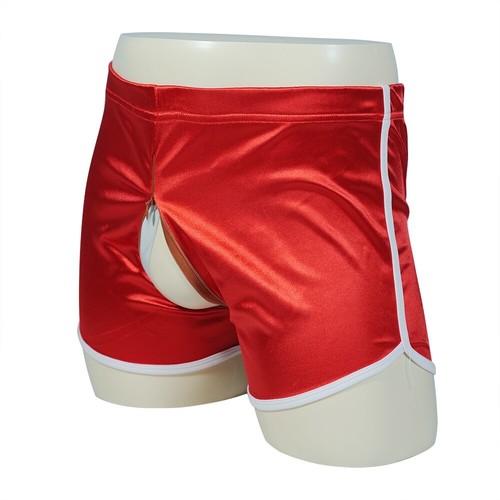 Woman Open Crotch Shorts Pants Double Zippers Leggings Outdoor Sport Panties - 第 2/25 張圖片