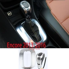 Fit For Buick Encore 2013-2016 Inner Gear Shift Panel Boot Bezel gear shift Knob