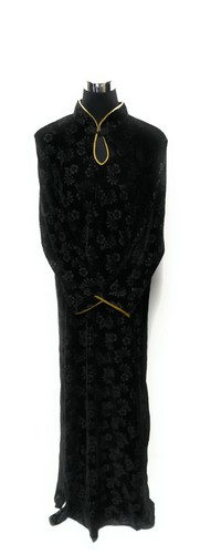 Femme Hiver Velours Robe Maxi Longue Brodé Abaya Robe De de Luxe Caftan - Photo 4 sur 12