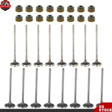 16×Intake&Exhaust Valves For Subaru Legacy Forester H4 2.5L SOHC 2000-2010 EJ25