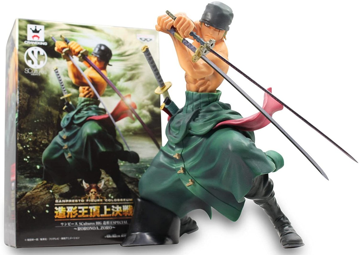 One Piece-scultures-big-zoukeioh-special Roronoa Zoro by