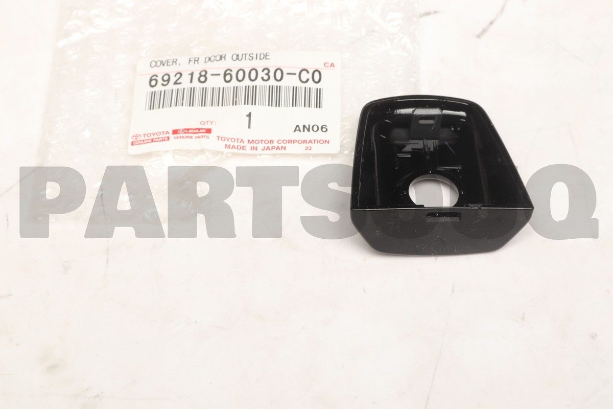 6921860030C0 Genuine Toyota COVER, FRONT DOOR OUTSIDE HANDLE, LH