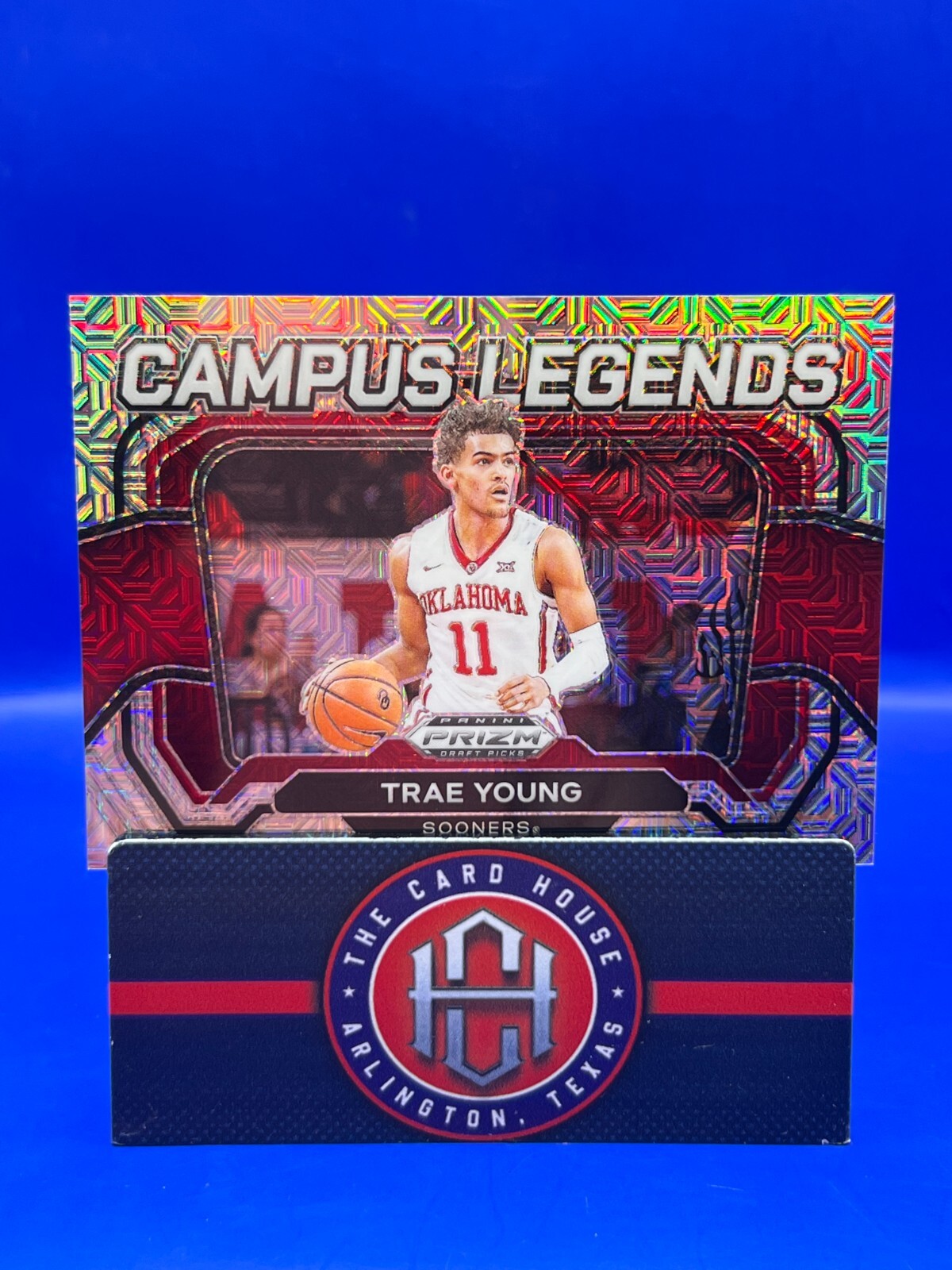 2024 Prizm Draft Trae Young Mojo Campus Legends /25 OU Sooners TT1