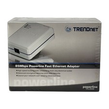 Trendnet 85Mbps Powerline Fast Ethernet Adapter TPL-202E - 98SE/ME/2000/XP/Vista