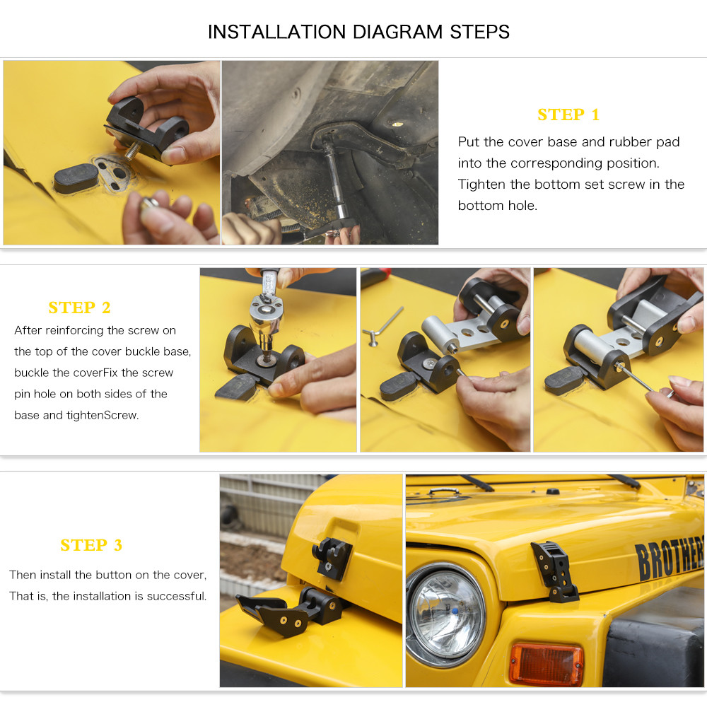 How to Install Jeep Wrangler Hood Catch: Step-by-Step Guide