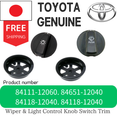 Toyota OEM AE86 Levin Trueno Corolla Wischer- & Lichtsteuerknopf Schalter Ver...