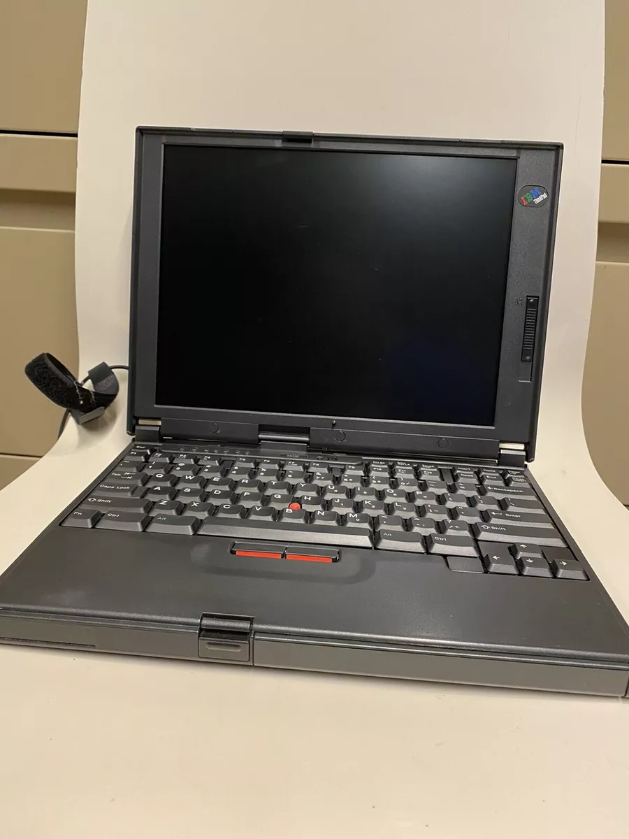 Vintage IBM Thinkpad 560 P166 32mb 2gb Mint WORKS New CMOS windows 98