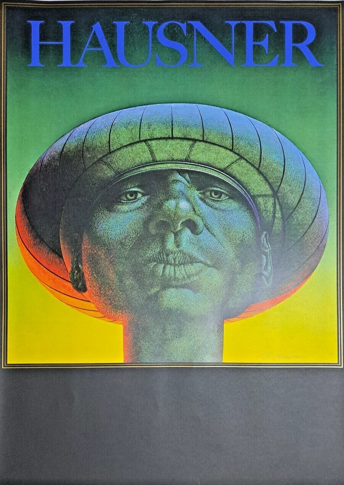 Rudolf Hausner Adam-Umlaufbahn Offsetlithographie signiert - Bild 2 von 4